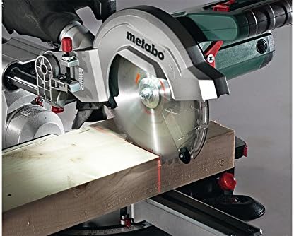 Metabo Kappsäge KGSV 216 M (1350 W, Säge mit Zugfunktion, Max. Schnitttiefe 90°/45°65 / 36 mm, Max.