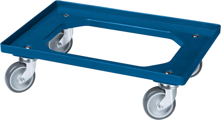 5 Stück Transportroller für Kisten 60 x 40 cm mit 4 Lenkrollen