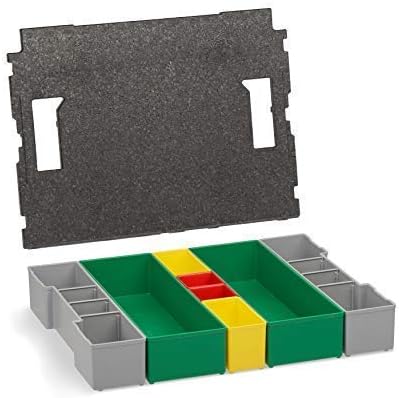 Sortimentskasten Kunststoff | L-BOXX 102 Insetboxen-Set | G3 Einsätze mit Deckenpolster| Sortierboxe