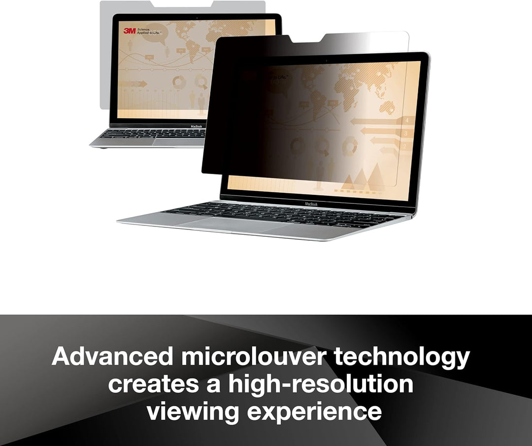 3M Blickschutzfilter für 15 "Standard Laptop, 4: 3, Schwarz 4:3 38,1 cm, 4:3 38,1 cm