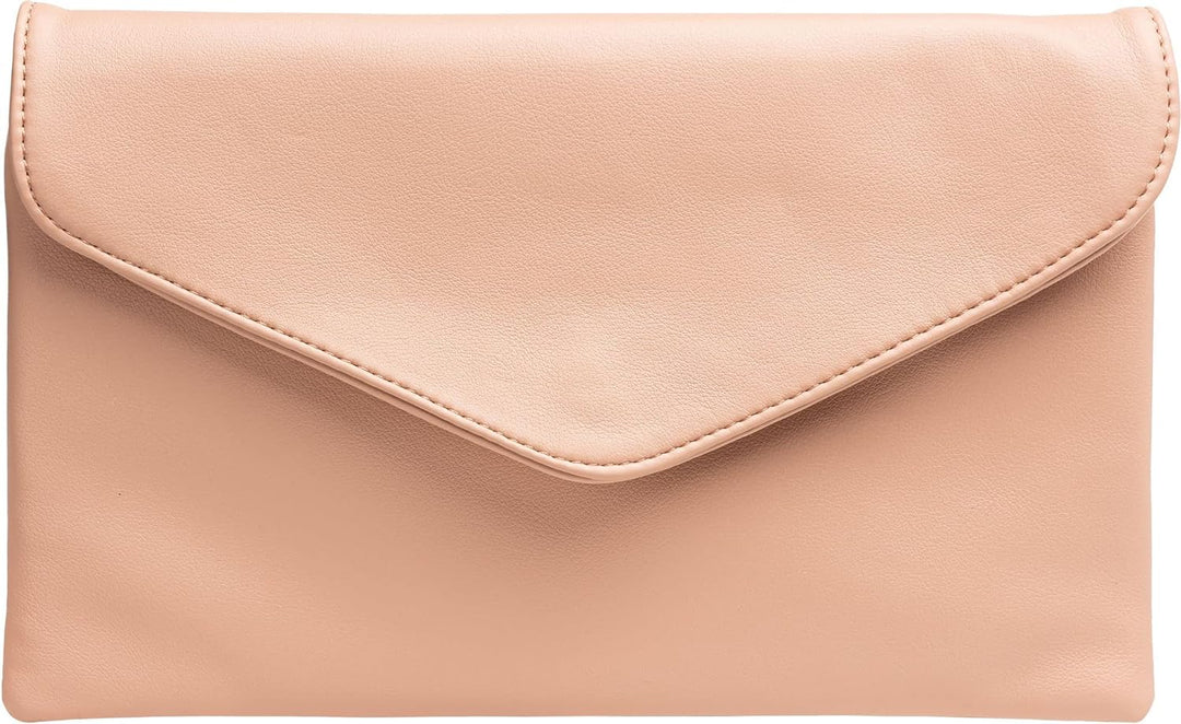Caspar TA310 Damen Clutch Einheitsgrösse Rosa, Einheitsgrösse Rosa