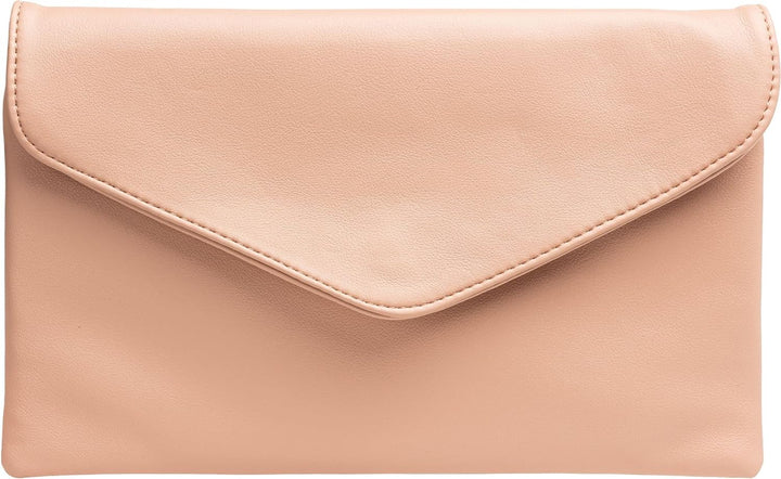 Caspar TA310 Damen Clutch Einheitsgrösse Rosa, Einheitsgrösse Rosa