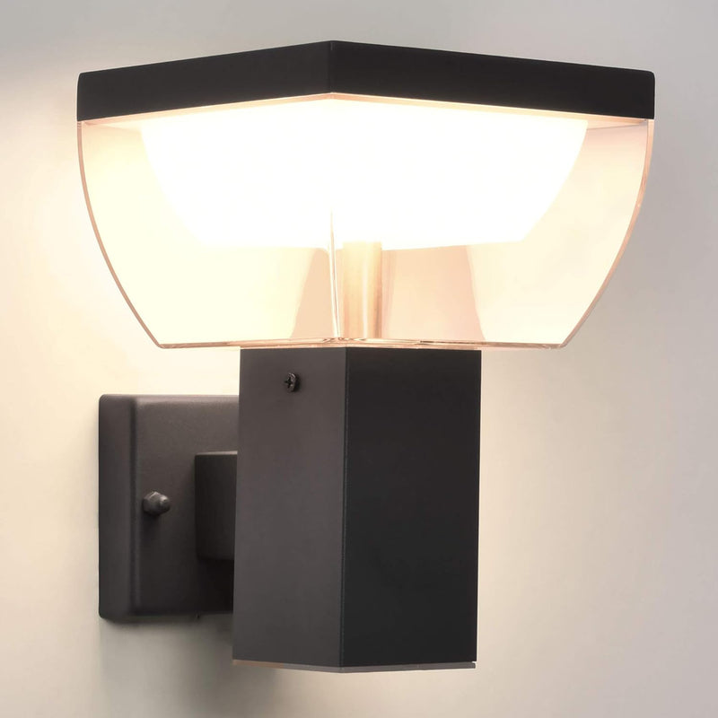 max K O M F O R T LED Aussenleuchte Aussenwandleuchte Anthrazit eckig Wandlampe 310A SET (Wandleucht