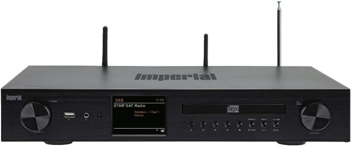 Imperial DABMAN i550 CD HiFi-Verst?rker Internetradio (DAB+/DAB/UKW/WLAN, Bluetooth, Streaming Diens
