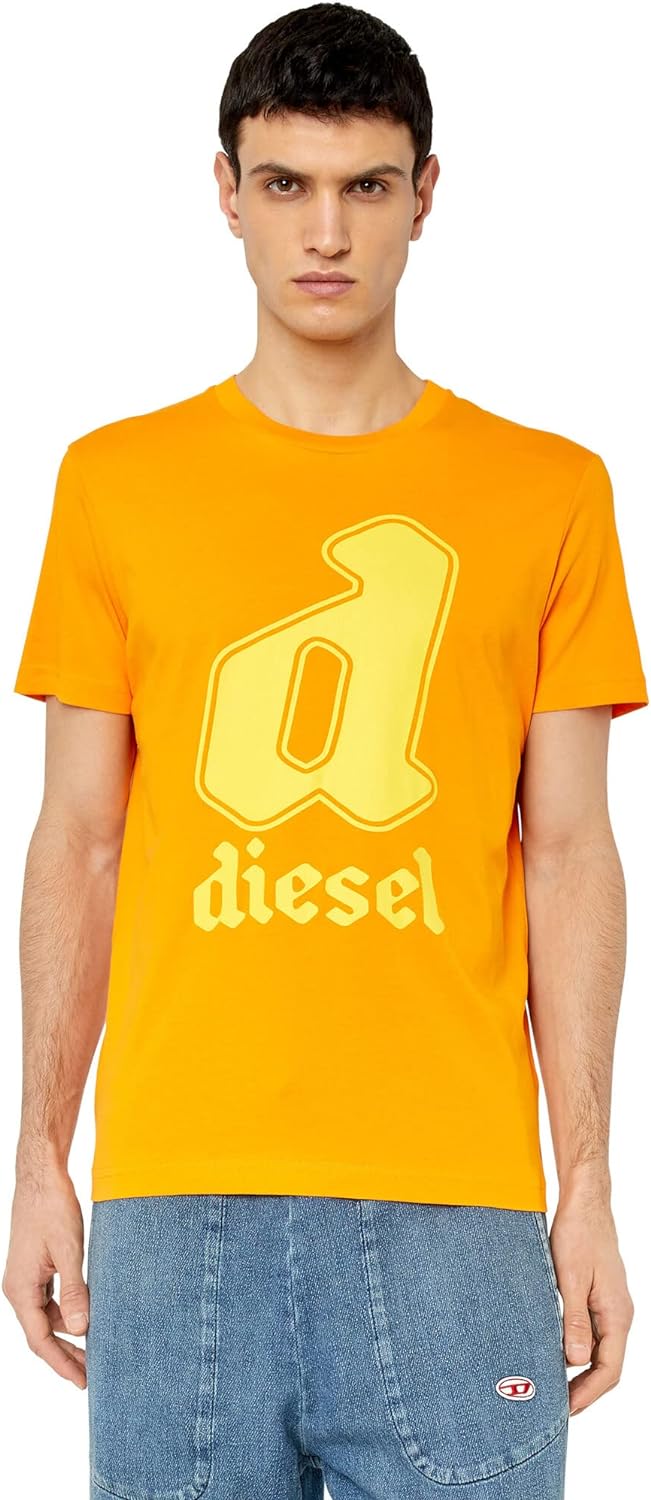 Diesel Herren T-Shirt L 3cl-0 Grad, L 3cl-0 Grad