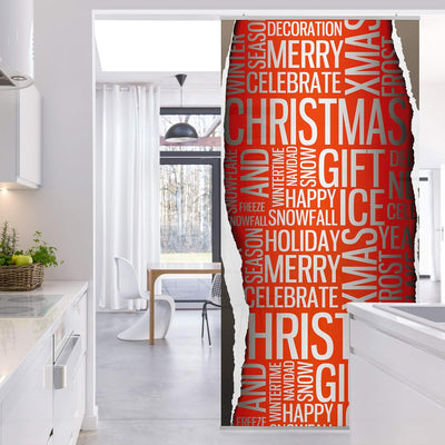 Bilderwelten Raumteiler Christmas Surprise 250x120cm ohne Halterung 250x120cm without hanger, 250x12