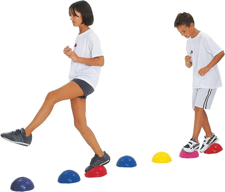 Senso Balance Igel 6er Set von TOGU / luftgefüllte Halbkugeln mit Noppen / 16 cm / Material: Ruton /