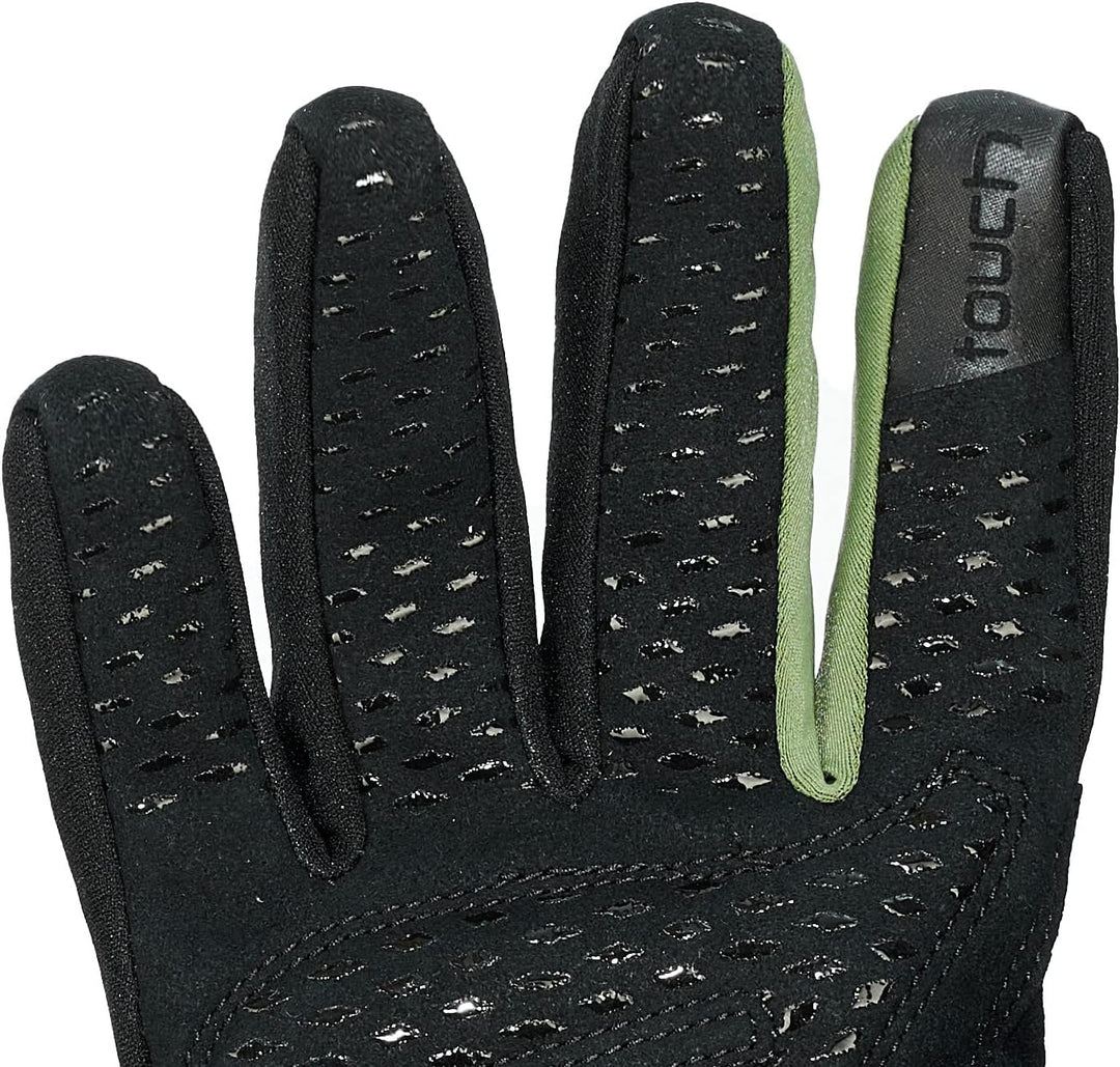 Roeckl Ranten Winter Fahrrad Handschuhe lang schwarz/grün 2023 6, 6