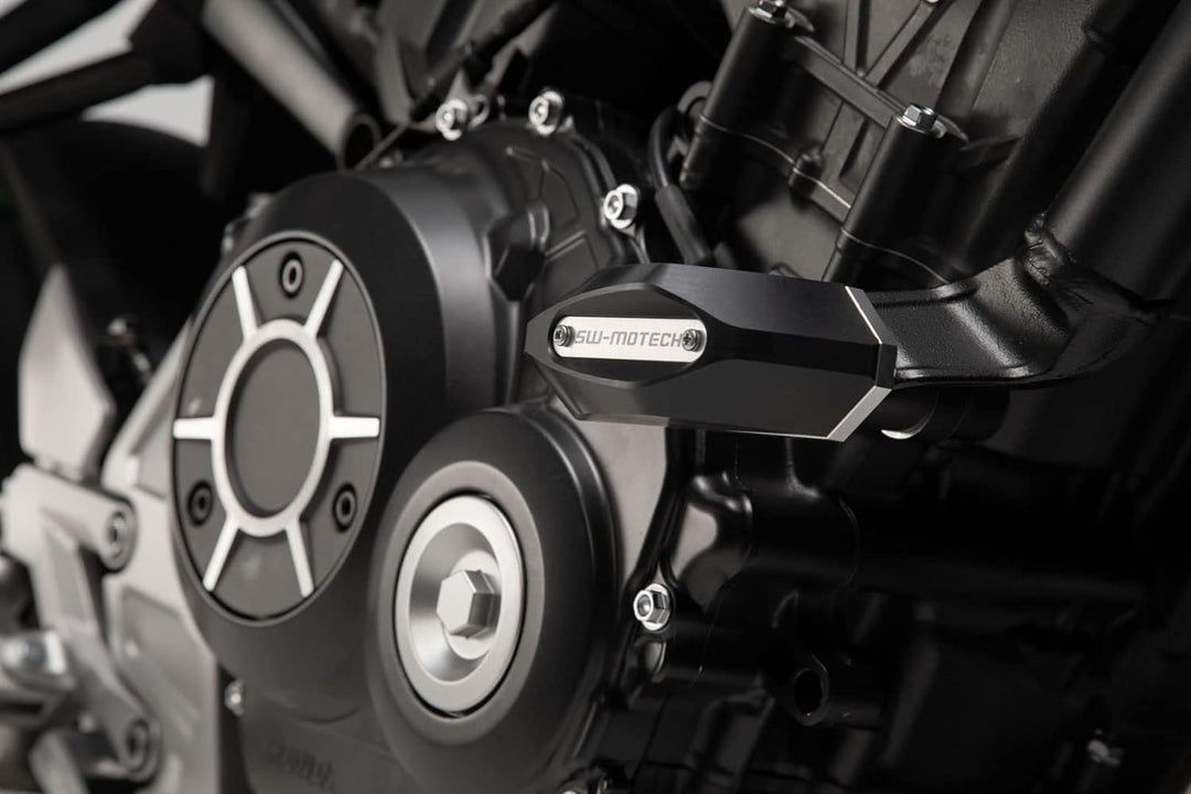 SW-Motech Sturzpad Kit Schwarz für Honda CB1000R (18-)