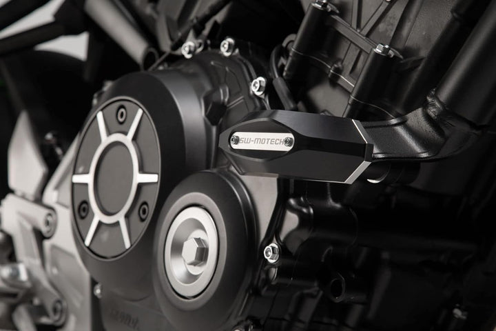 SW-Motech Sturzpad Kit Schwarz für Honda CB1000R (18-)