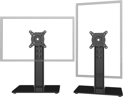 Hemudu Monitor Ständer Tischständer für 13 Zoll-32 Zoll Monitore, schwenkbar, neigbar, rotierbar, hö