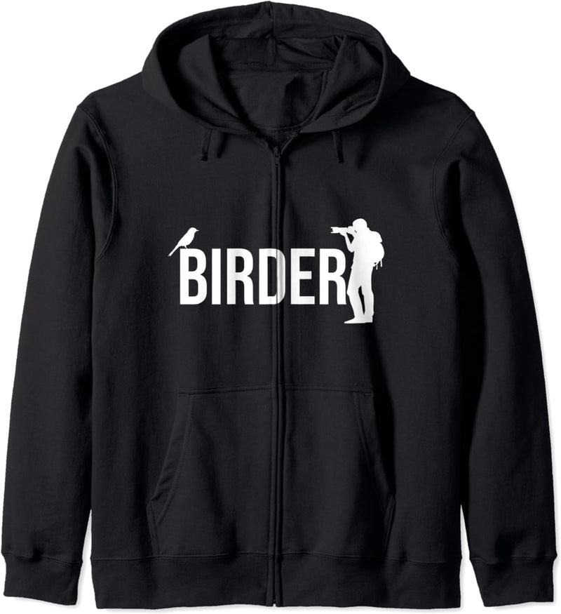 Birding Birdwatcher Gift Retro Style Kapuzenjacke