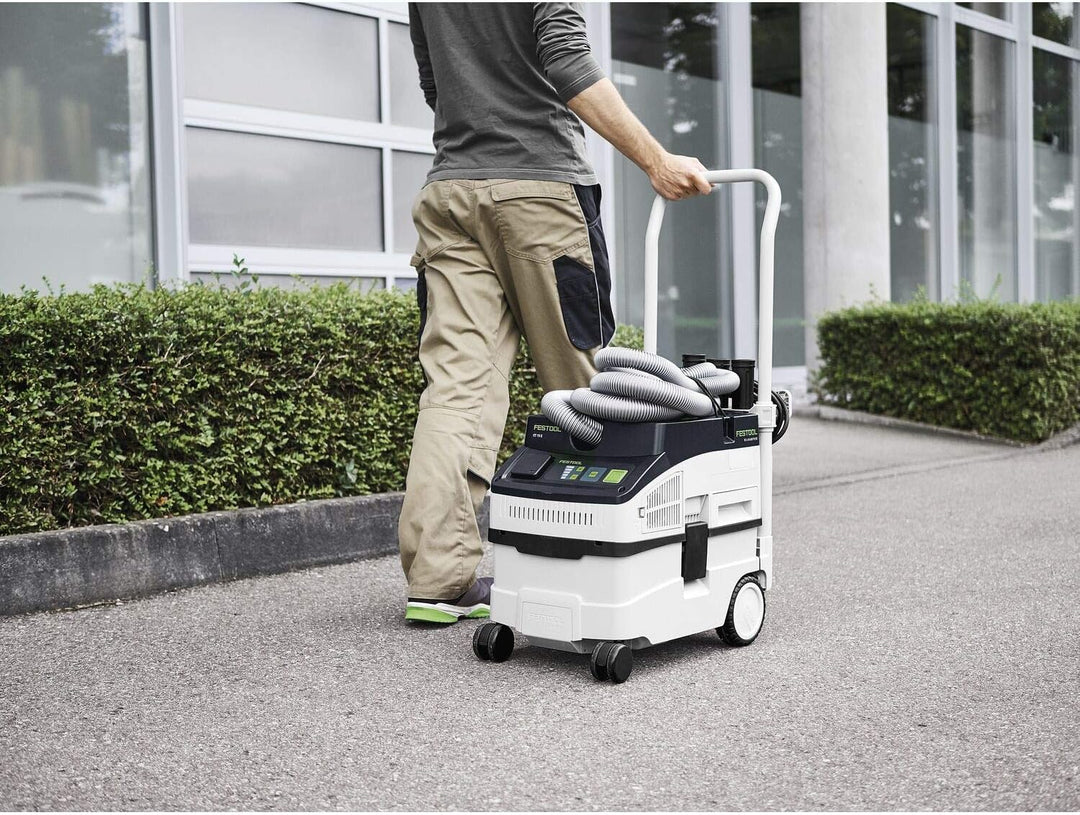 Festool Sistema móvil de aspiración CT 15 E-Set CLEANTEC, Weiss/Schwarz/Grün
