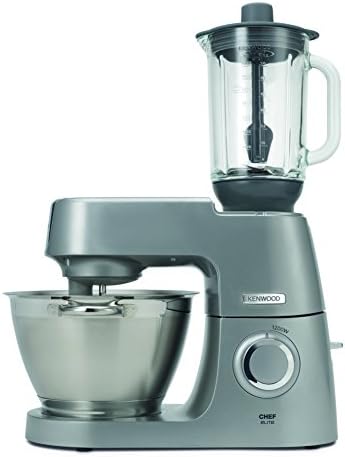 Kenwood KAH358GL Glas-Mixaufsatz (crushen, mixen, heisse Suppen, Küchenmaschinen-Zubehör, Geeignet f