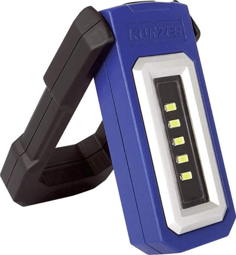 KUNZER PL-050 Arbeitslampe Dimmbar - 500lm Lichtstärke 6h Leuchtdauer - 360° schwenkbare SMD-Werksta