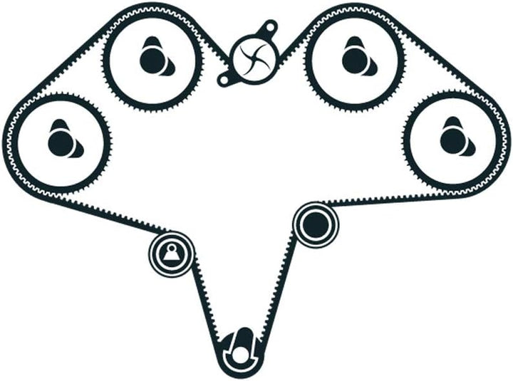 SKF VKMA 95973 Spannrollensatz mit Zubehör