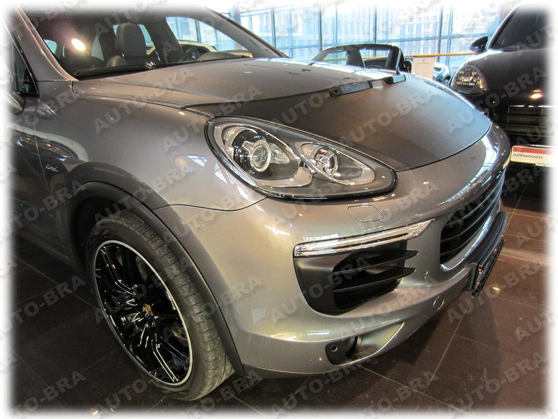 AB3-00162 CARBON OPTIK Auto Bra kompatibel mit Porsche Cayenne Bj. seit 2014 Haubenbra Steinschlagsc