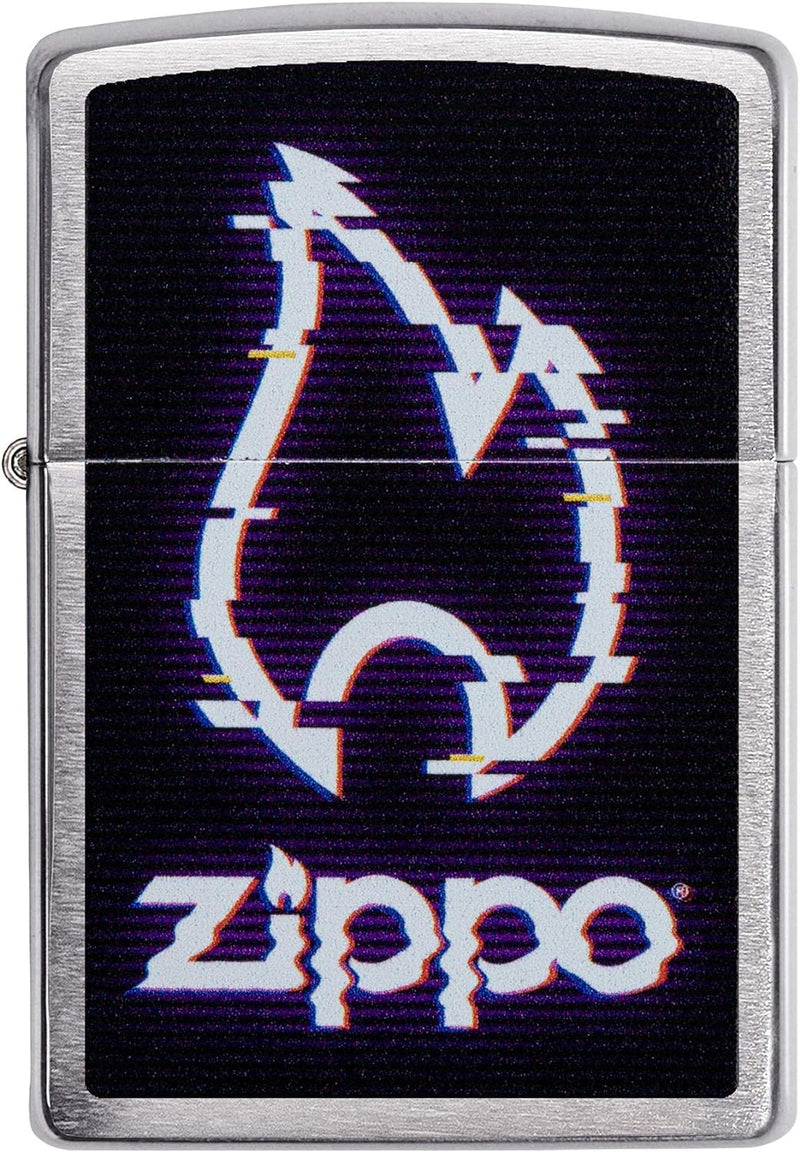 Zippo Feuerzeug, Messing, Individual Design, Original Pocketsize