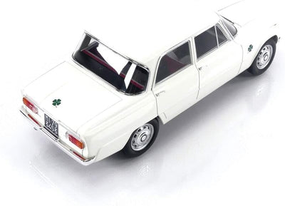 Norev kompatibel mit Alfa Romeo Giulia TI Super 1963 weiss Modellauto 1:18