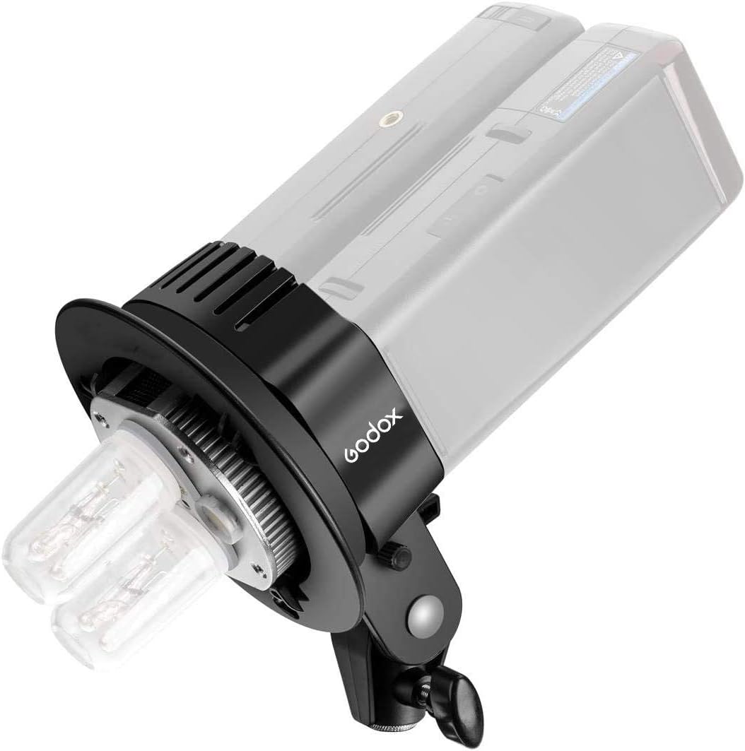Godox Witstro AD-B2 Doppelkopf Bowens Fit Blitzadapter für AD200, AD200 Pro von Godox