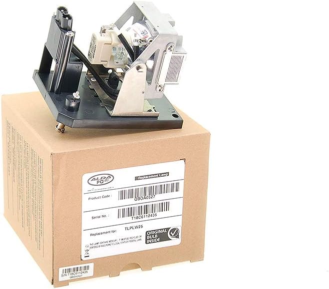 Alda PQ Professionell, Beamerlampe kompatibel mit TLPLW25 für Toshiba TDP-WX5400E, WX5400 Projektore