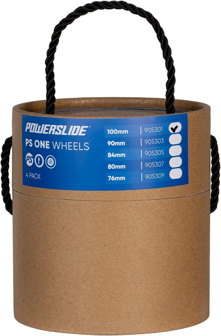 POWERSLIDE ONE 4er Pack Rollenset 2022 red 100mm/82a, 100mm/82a