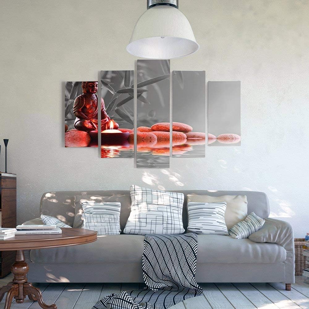 Feeby. Wandbild - 5 Teile - Deko Bilder, gedrucktes Bild, Deco Panel, Foto, Kunstdrucke, 5-Teilig, T