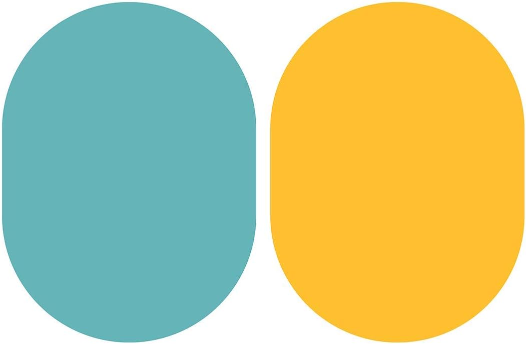 Kate 1,5x2m Pure Yellow Solid Color/Collapsible Solid Blaugrün Papier Hintergrund Doppelseitige Mikr