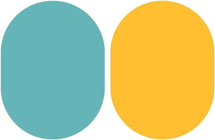 Kate 1,5x2m Pure Yellow Solid Color/Collapsible Solid Blaugrün Papier Hintergrund Doppelseitige Mikr