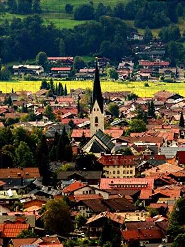 CALVENDO Puzzle Oberstdorf 1000 Teile Lege-Grösse 48 x 64 cm Foto-Puzzle Bild von Stefan Mosert, 100