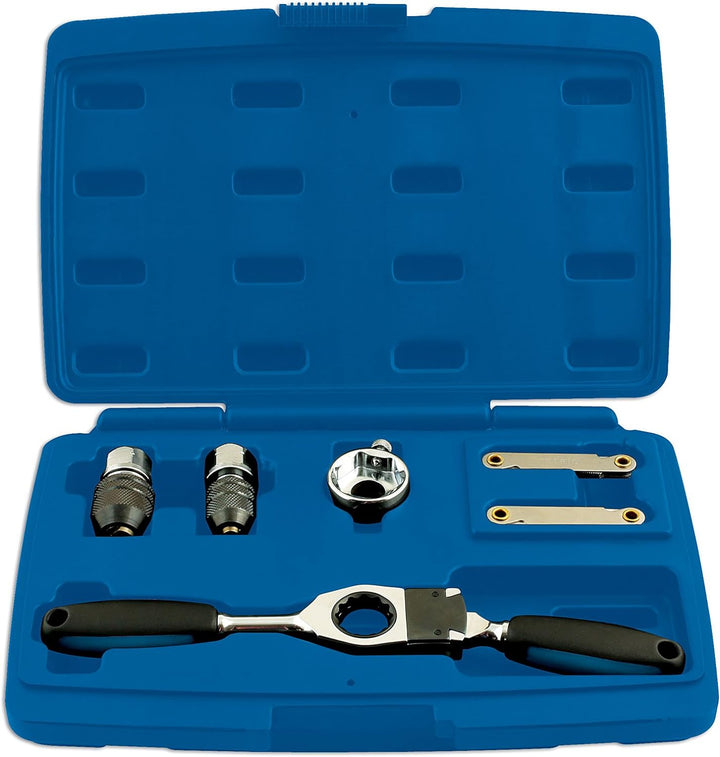 Laser 6071.0 Gewindebohrer und Schneideisenhalter Satz, 6-Teilig