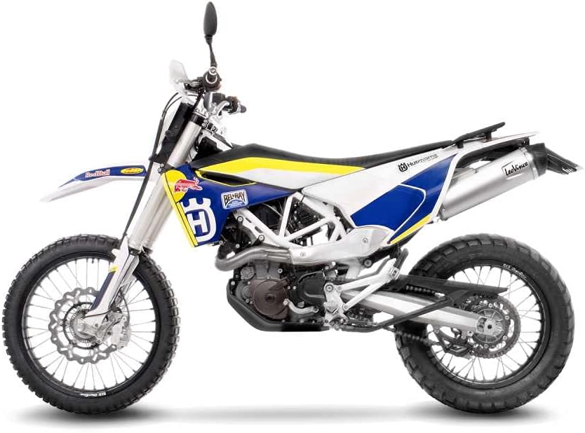 Endschalldämpfer/Auspuffanlage LeoVince SLIP-ON SBK LV ONE EVO, Edelstahl, Carbon Kappe für Husqvarn