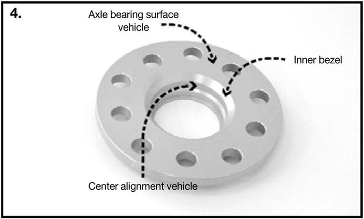Spurverbreiterung Trak+Wheel Spacers von H&R 40 mm (B40356331) Distanzscheibe Räder