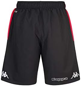 Kappa Pantalón Alberg 3 As Mónaco Kurze Hose M Schwarz / Rojo / Silber, M Schwarz / Rojo / Silber