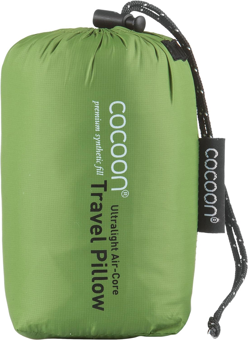 Cocoon Reisekissen/Kopfkissen Air Core Pillow Ultralight - 28x38cm 35 x 45 cm Wasabi Green/Grey, 35