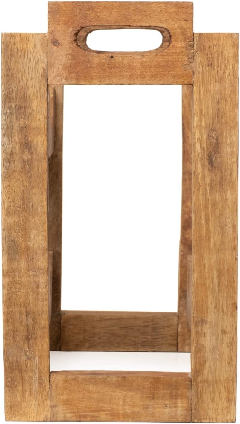 Moritz Weinregal Weinhalter Flaschenregal 35 x 38 x 19 cm aus Holz Aufbewahrungsregal Weinflaschenha
