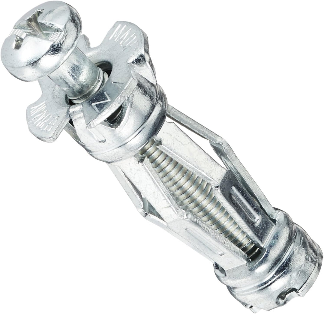 Molly m16100pb-xj Dübel Metall 100 Stück 5 x 36 mm + Schrauben – Material Hohl – Verpackung Pro, gra