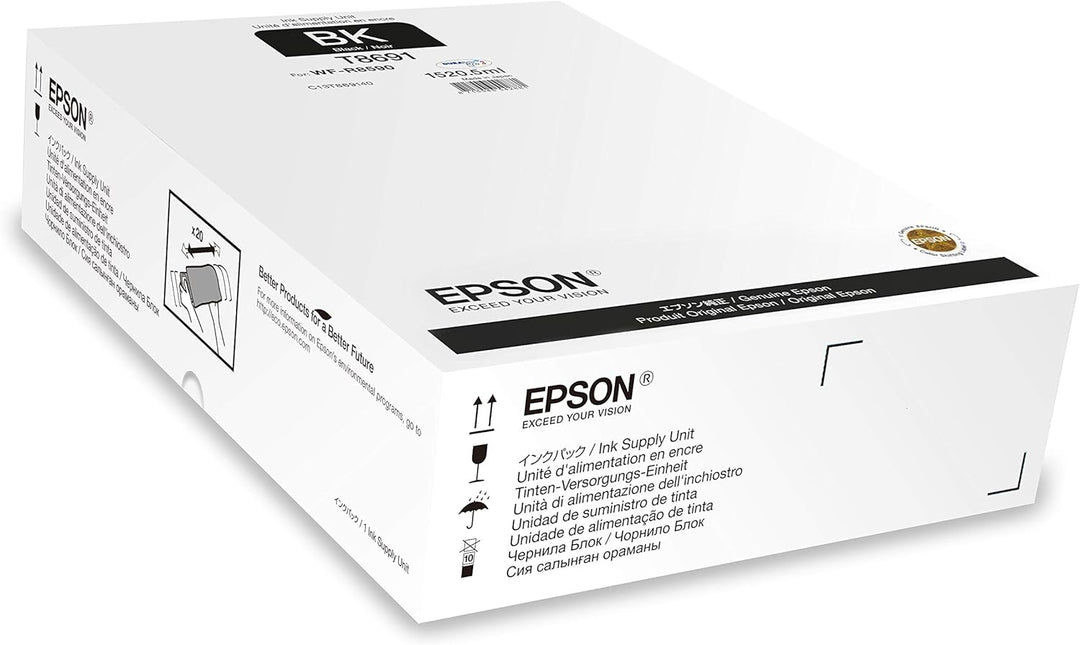 Epson C13T869140 passend für WFR8590DTWF Tinte schwarz 1520,5ml, XXL