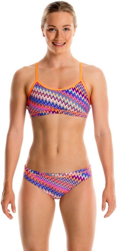 Funkita Mädchen Bikini Fizz Bomb Two Piece, Kinder Grössen:140