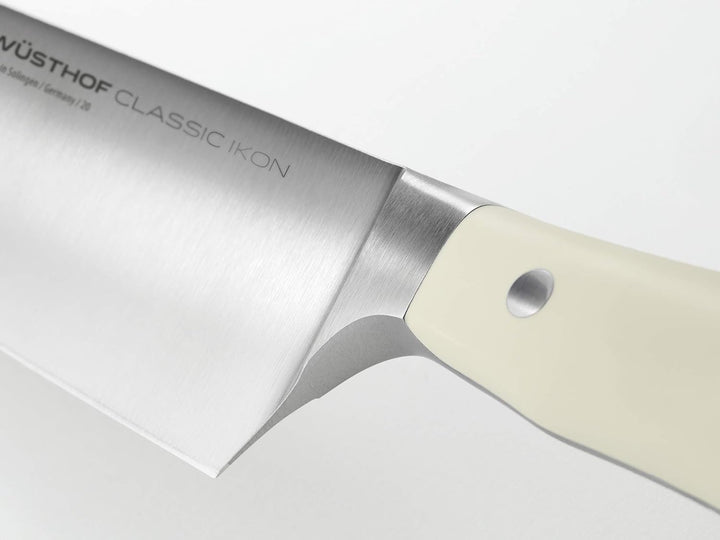 WÜSTHOF Classic Ikon Crème Brotmesser 23 cm Crème 23 cm Brotmesser mit Doppelwelle, Crème 23 cm Brot