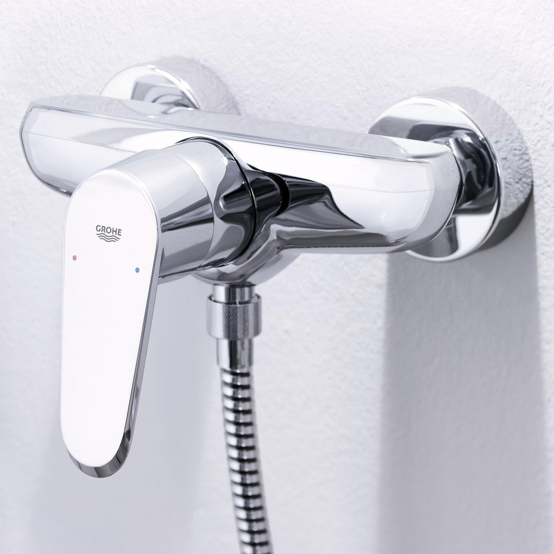 GROHE Eurodisc Cosmopolitan Brausearmatur, Standard-Auslauf 33569002, Silber Duscharmatur DECK-MOUNT
