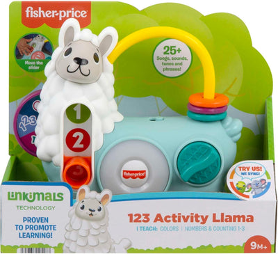 Fisher-Price Linkimals Lernspielzeug für Baby und Kleinkind mit interaktiven Lichtern und Musik, 123