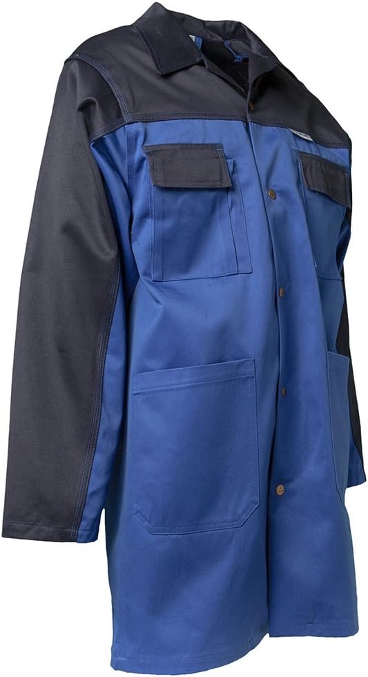 Grösse 90 Herren Planam Tristep Berufsmantel kornblau marine Modell 1241