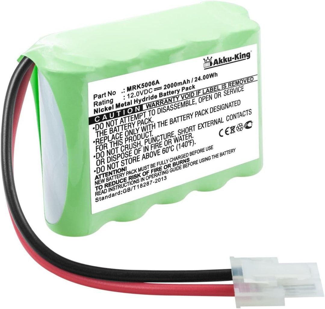 Akku-King Akku kompatibel mit Robomow Perimeter MRK5002, Perimeter Switch, Switch MRK5002C - ersetzt
