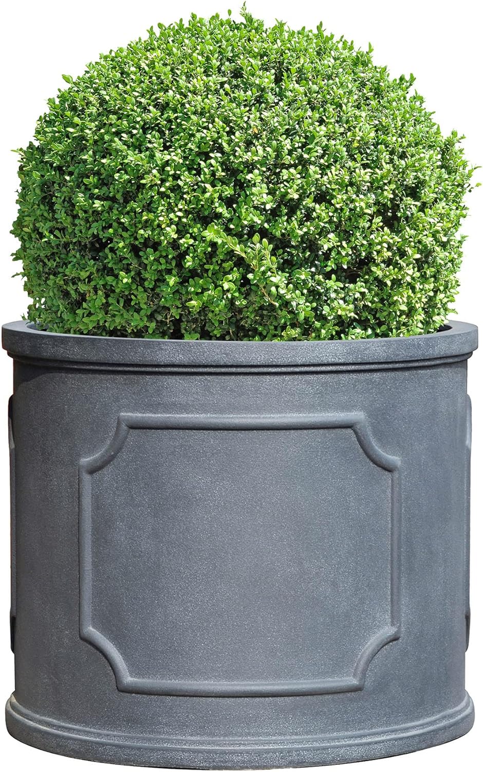 ESCHBACH® Pflanzkübel Portsmouth 45 Blei Grau Rund * 45 x 45 x 38 cm * 10 Jahre Garantie 45x45x38, 4