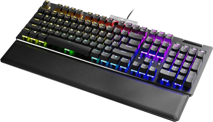 EVGA Z15 RGB Mechanische Gaming-Tastatur (linearer Schalter) RGB Hintergrundbeleuchtung LED, Hot Swa