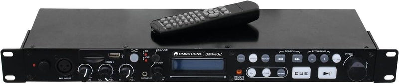 OMNITRONIC DMP-102 USB/SD-Card-Player