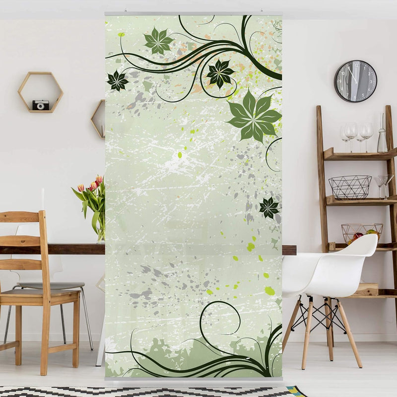 Bilderwelten Raumteiler Wintertime 250x120cm inkl. transparenter Halterung 250x120cm incl. transpare