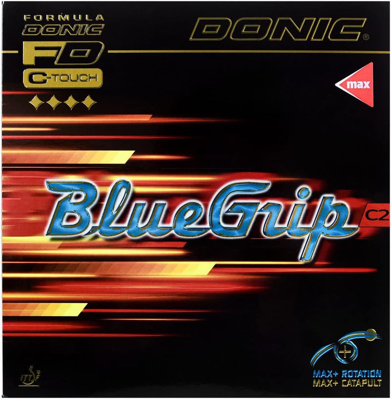 DONIC Belag BlueGrip C2 rot 2,3 mm, rot 2,3 mm