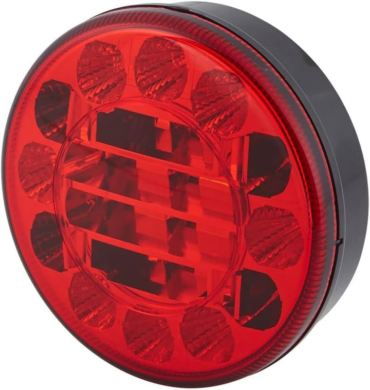 HELLA - Nebelschlussleuchte - Valuefit - LED - 12/24V - Einbau - Lichtscheibenfarbe: rot - Kabel: 26